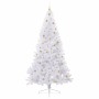 Árbol de Navidad artificial con 300 LED 240 cm PVC y Acero