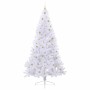 Árbol de Navidad artificial con 300 LED 240 cm PVC y Acero
