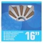 ProPlus Juego de tapacubos 4 unidades Meridian plateado 16" de ProPlus, Llantas y ruedas para automoción - Ref: Foro24-443202...