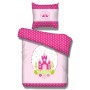 Vipack Juego de funda de cama princesa algodón 195x85 cm