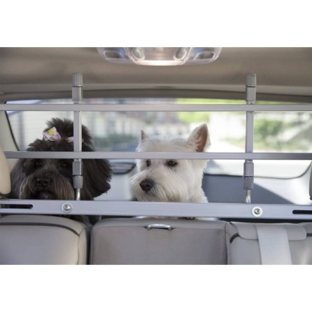 Worldwise Barrera de coches para perros K9K aluminio plateado