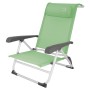 Eurotrail Silla de playa 2 en 1 Acapulco verde mint