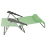 Eurotrail Silla de playa 2 en 1 Acapulco verde mint