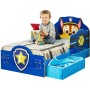 Paw Patrol Cama infantil con cajones 145x68x77 cm azul