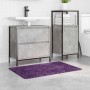 Alfombrilla de baño antideslizante Morado 60 x 90 cm PP
