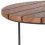 H&S Collection 2-Piece Brown Teak Side Table Set by H&S Collection, Side tables - Ref: Foro24-442180, Price: 58,93 €, Discoun...