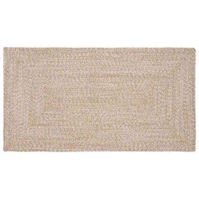 Alfombra Natural y blanco 100 x 200 cm yute en Alfombras | Comprar online en Foro24