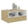 FMD Coffee table with 2 compartments oak and white 91.8x71.5x45 cm by FMD, Coffee table - Ref: Foro24-444217, Price: 189,12 €...