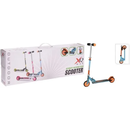 XQ Max Folding Scooter with Foot Brake Blue and Orange by XQ Max, Scooters - Ref: Foro24-441949, Price: 34,11 €, Discount: %