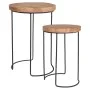 H&S Collection Set of 2 teak side tables by H&S Collection, Side tables - Ref: Foro24-442178, Price: 71,22 €, Discount: %