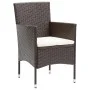 3-piece brown garden dining set by vidaXL, Garden sets - Ref: Foro24-3072448, Price: 193,77 €, Discount: %