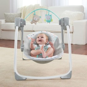 Ingenuity Hamaca columpio para bebés Comfort 2 Go Fanciful
