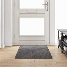 Runner de Alfombra Gris 80 x 200 cm