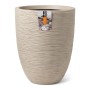 Capi Elegante niedrige Ablaufrippenvase Terrazzobeige 34x46 cm von Capi, Töpfe und Pflanzgefäße - Ref: Foro24-445482, Preis: ...