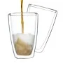 HI Set of glasses for coffee macchiato 2 units transparent 400 ml by HI, Coffee and tea cups - Ref: Foro24-445571, Price: 17,...