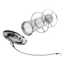 HI Hanging bird feeder stainless steel 14x27.5 cm by HI, Bird feeders - Ref: Foro24-445612, Price: 21,74 €, Discount: %