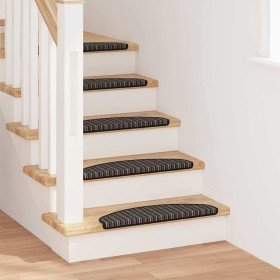 Alfombras autoadhesivas para escaleras 15 pcs Antracita en Alfombrillas para escalones | Comprar online en Foro24