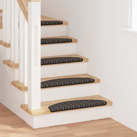 Alfombras autoadhesivas para escaleras 15 pcs Antracita