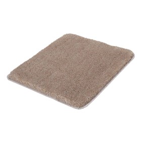 Kleine Wolke Alfombra de baño Relax gris taupe 55x65 cm