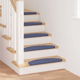 Alfombras autoadhesivas para escaleras 15 pcs Azul en Alfombrillas para escalones | Comprar online en Foro24