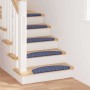 Alfombras autoadhesivas para escaleras 15 pcs Azul en Alfombrillas para escalones | Comprar online en Foro24
