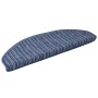 Alfombras autoadhesivas para escaleras 15 pcs Azul en Alfombrillas para escalones | Comprar online en Foro24