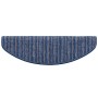 Alfombras autoadhesivas para escaleras 15 pcs Azul en Alfombrillas para escalones | Comprar online en Foro24