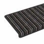 Alfombras autoadhesivas para escaleras Rayado 15 pcs Antracita en Alfombrillas para escalones | Comprar online en Foro24