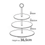 Excellent Houseware Serving tray 3 levels stainless steel 36, 5cm by Excellent Houseware, Trays - Ref: Foro24-442505, Price: ...