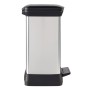 Curver Rectangular Silver Deco Pedal Bin 30 L by Curver, Garbage cans and trash cans - Ref: Foro24-443828, Price: 55,84 €, Di...