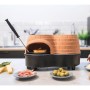 Livoo Horno doble de pizza para fiestas negro 650 