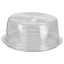 Excellent Houseware Plato con tapa para tartas transparente 34