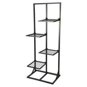 ProGarden Blumenregal mit 4 Ablagen schwarz 40x27x102 cm von ProGarden, Topfständer - Ref: Foro24-445882, Preis: 52,38 €, Rab...
