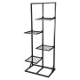 ProGarden Flower shelf with 4 shelves black 40x27x102 cm by ProGarden, Pot stands - Ref: Foro24-445882, Price: 52,33 €, Disco...