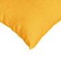 Cojines de sofá 2 pcs Amarillo Claro 70 x 50 cm Tela de pana