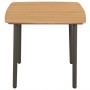 Set de muebles de comedor de jardín 5 piezas ratán PE negro by vidaXL, Garden sets - Ref: Foro24-3072485, Price: 320,18 €, Di...