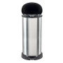 Curver Tretmülleimer Deco in D-Form silber 40 L von Curver, Mülltonnen und Mülltonnen - Ref: Foro24-443826, Preis: 65,56 €, R...