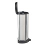 Curver Tretmülleimer Deco in D-Form silber 40 L von Curver, Mülltonnen und Mülltonnen - Ref: Foro24-443826, Preis: 65,56 €, R...
