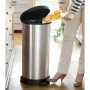 Curver Deco Pedal Bin D-shaped Silver 40 L by Curver, Garbage cans and trash cans - Ref: Foro24-443826, Price: 65,73 €, Disco...