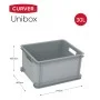 Curver Unibox storage box gray L 30 l by Curver, Storage baskets - Ref: Foro24-443867, Price: 29,85 €, Discount: %