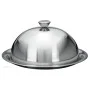 Excellent Houseware Glass bell with stainless steel plate by Excellent Houseware, Trays - Ref: Foro24-442506, Price: 23,69 €,...
