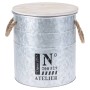 H&S Collection Set aus Zink-Aufbewahrungsboxen mit Seil von H&S Collection, Aufbewahrungskörbe - Ref: Foro24-442176, Preis: 6...