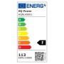 HQ POWER Guirnalda LED de cuerda blanco frío 45 m