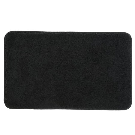 Kleine Wolke Alfombra de baño Relax negro 60x100 cm