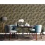 DUTCH WALLCOVERINGS Tapete mit goldenen und schwarzen Palmen von DUTCH WALLCOVERINGS, Bemaltes Papier - Ref: Foro24-442570, P...