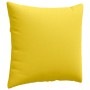 Cojines de sofá 2 pcs Amarillo Claro 45 x 45 cm tela