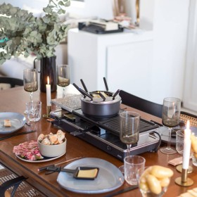 Livoo Set de fondue y raclette para 12 personas 16