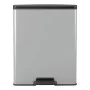 Curver Rectangular Deco Pedal Bin Silver 65 L by Curver, Garbage cans and trash cans - Ref: Foro24-443822, Price: 105,72 €, D...