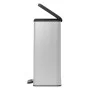 Curver Rectangular Deco Pedal Bin Silver 65 L by Curver, Garbage cans and trash cans - Ref: Foro24-443822, Price: 105,72 €, D...