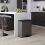 Curver Deco Pedal Bin Rectangular Cool Gray 65 L by Curver, Garbage cans and trash cans - Ref: Foro24-443821, Price: 89,67 €,...